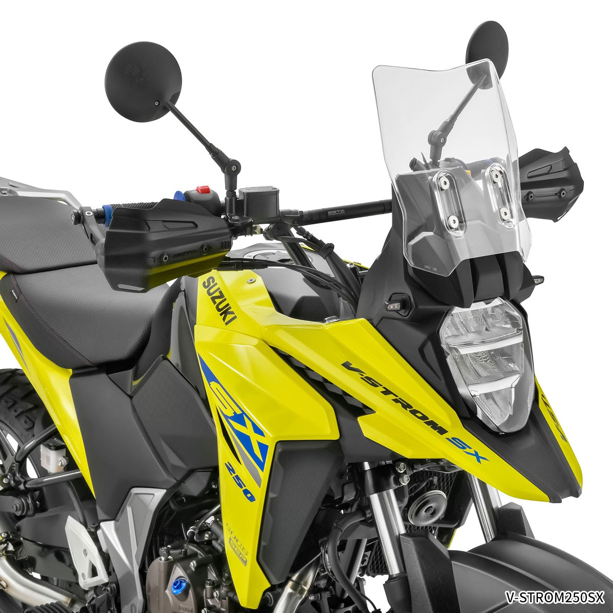 ZETA RACING ソニックハンドガード ブラックプロテクターキット