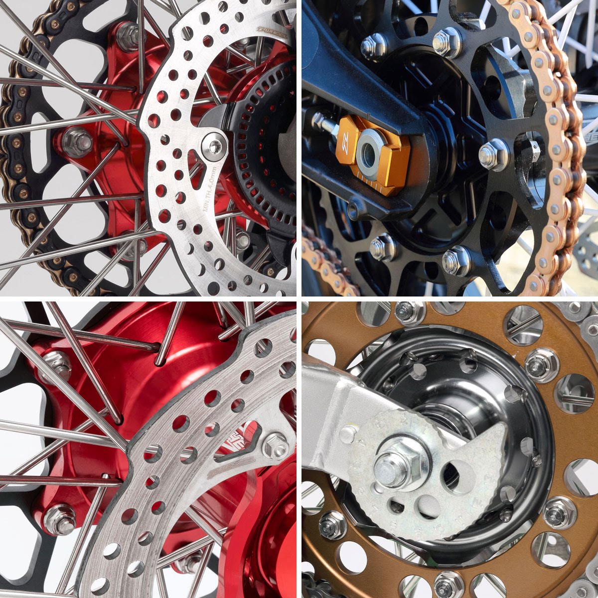 ZETA RACING ZETAチタン フランジロックナット| Dirtbikeplus (ダート