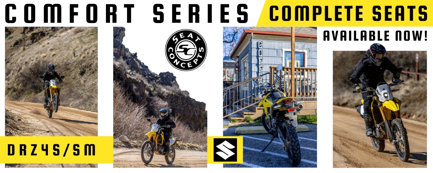 DR-Z4S/SM　コンフォートコンプリートシート発売